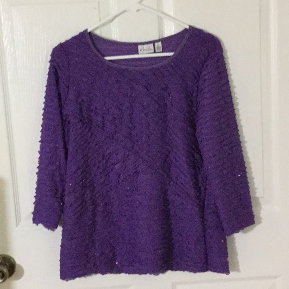 Kim Rogers purple shirt - Picture 1 of 4